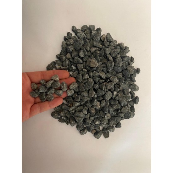 Bazalt Siyah ( 1-2 cm. Boy / 5 kg. ) Dolomit Dekoratif Çakıl Taşı