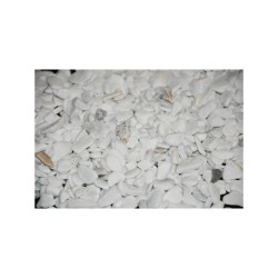 Beyaz Renkli Akvaryum Süs Çakıl Taşı (1-2 cm / 5 kg) – Dolomit Tamburlanmış Dekoratif Taş