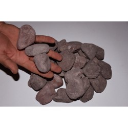 Bordo Dolomit ( 4-6 cm. Boy / 10 kg. ) Dekoratif Cakıl Taşı