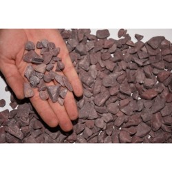 Bordo Dolomit ( 1-2 cm. Boy / 10 kg ) Dekoratif Cakıl Taşı