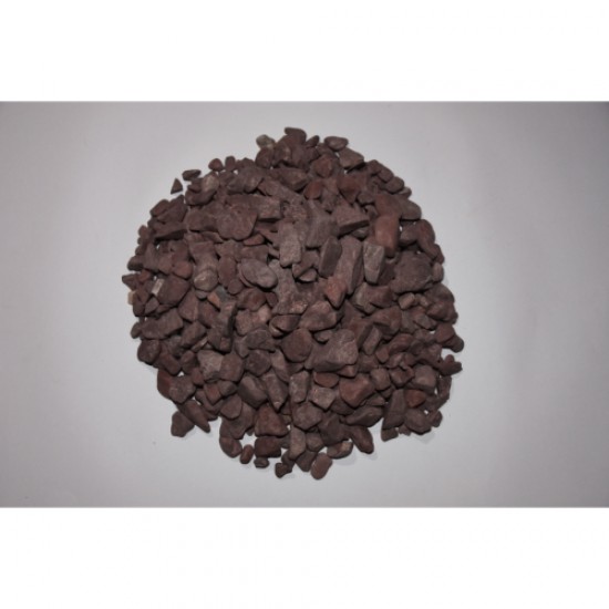 Bordo Dolomit ( 1-2 cm. Boy / 10 kg ) Dekoratif Cakıl Taşı