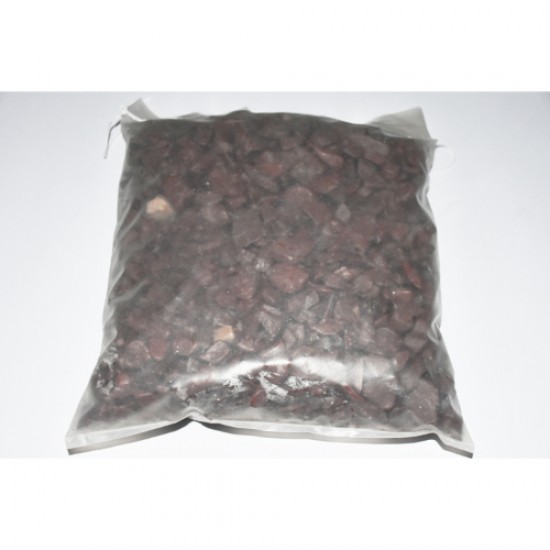 Bordo Dolomit ( 1-2 cm. Boy / 10 kg ) Dekoratif Cakıl Taşı