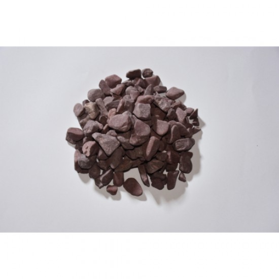 Bordo Dolomit ( 1-2 cm. Boy / 10 kg ) Dekoratif Cakıl Taşı