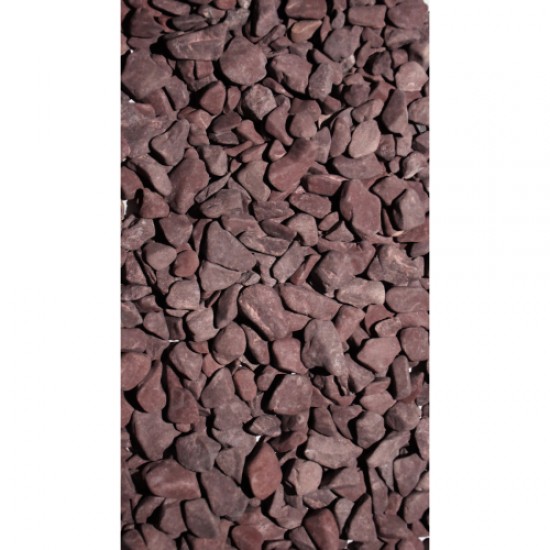 Bordo Dolomit ( 1-2 cm. Boy / 10 kg ) Dekoratif Cakıl Taşı
