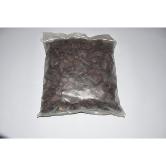 Bordo Dolomit ( 2-4 cm. Boy / 3 kg. ) Dekoratif Çakıl Taşı.
