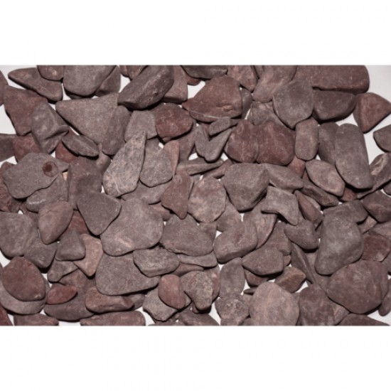 Bordo Dolomit ( 2-4 cm. Boy / 3 kg. ) Dekoratif Çakıl Taşı.
