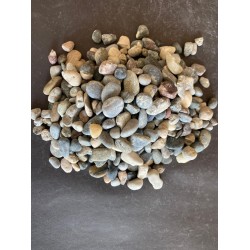 Doğal Nazilli Dere Taşı ( 1-2 cm Boy / 3 kg ) Bahçe Peyzaj Saksı Taşı