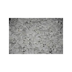 Beyaz Dolomit Taş (1-2 CM. BOY / 3 KG.) Dekoratif Cakıl Taşı