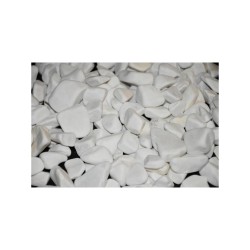 Beyaz Dolomit Taş (2-4 CM. BOY / 5 KG.) Dekoratif Çakıl Taşı.