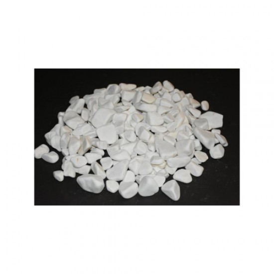 Beyaz Dolomit ( 2-4 cm. Boy / 10 kg. ) Dekoratif Cakıl Taşı