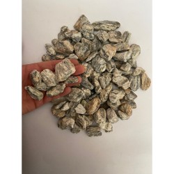 Renkli Akvaryum Süs Çakıl Taşı ( 2-4 cm. Boy / 5 kg. ) Gnays Tamburlanmış  Dekoratif Çakıl Taşı.