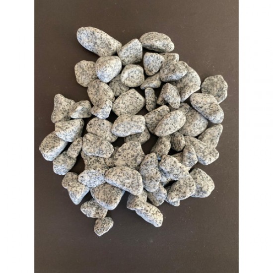  Granit / Benekli / Dolomit / Taş ( 2.4 Cm. Boy / 5 Kg ) Dekoratif Çakıl Taşı.