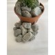 Granit Dolomit ( 4-6 cm. Boy / 10 kg. ) Benekli Dekoratif Cakıl Taş