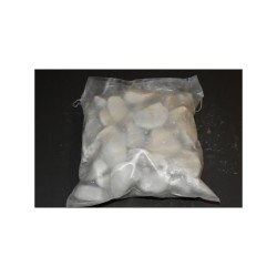 Beyaz Kristal Dolomit ( 4-6 cm. Boy / 10 kg. ) Dekoratif Cakıl Taşı