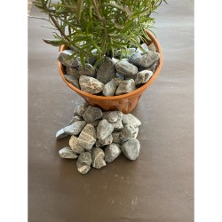 Antrasit / Kırçıllı / Dolomit / Taş (2-4 CM. BOY / 5 KG.) Dekoratif Çakıl Taşı.