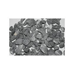 Renkli Antrasit Akvaryum Süs Çakıl Taşı (2–4 cm / 5 kg) – Antrasit Tamburlanmış Dekoratif Taş
