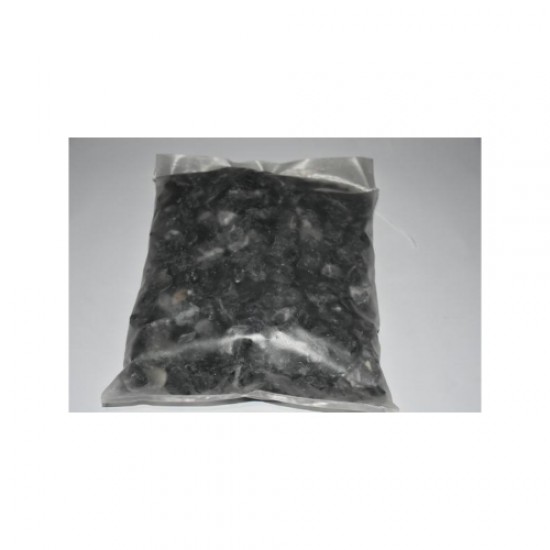 Renkli Antrasit Akvaryum Süs Çakıl Taşı (2–4 cm / 5 kg) – Antrasit Tamburlanmış Dekoratif Taş