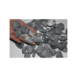  Antrasit / Kırçıllı / Dolomit / Taş (4-6 CM. BOY / 5 KG.) Dekoratif Çakıl Taşı.