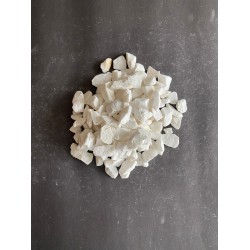 Dolomit Kırık Beyaz ( 1-3 cm. Boy / 3 kg. ) Dekoratif Çakıl Taşı.