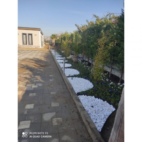 Çim Ayrıcı ( 2.5 Metre ) Siyah Çim Sınırlayıcı Taş Toprak Ayıracı