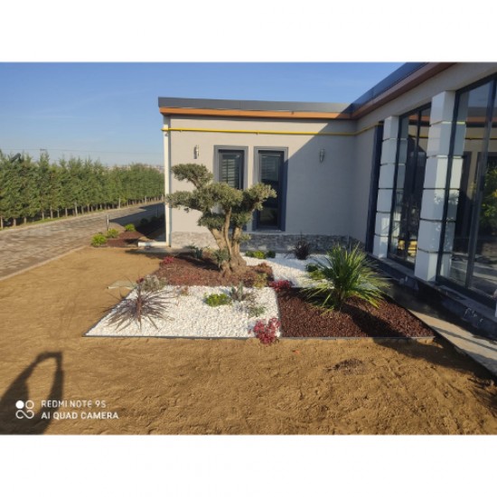 Çim Ayrıcı ( 2.5 Metre ) Siyah Çim Sınırlayıcı Taş Toprak Ayıracı