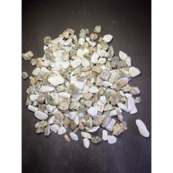 Sarı Damarlı Dolomit Kristal Gnays Taş ( 1-2 Cm. Boy / 3 Kg. ) Çakıl Taşı.