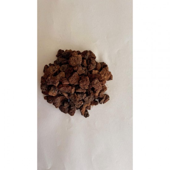 Ponza Taşı Kırmızı Lav Taşı (1-4 Cm. Boyda / 3 Litre. ) Volkanik Curuf Dekoratif Ponza Taşı